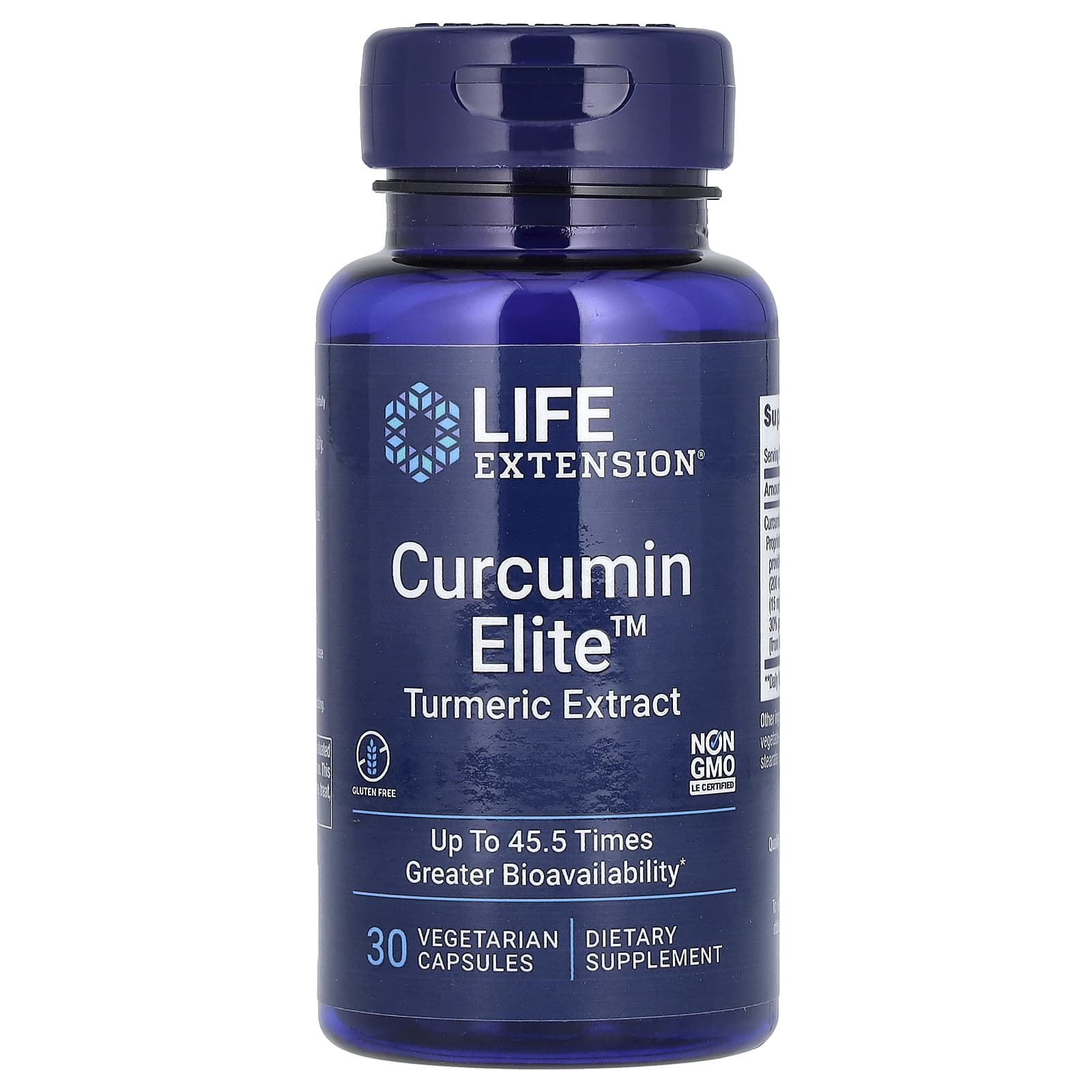 Curcumin Elite – Kurkuminextrakt öppen förpackning