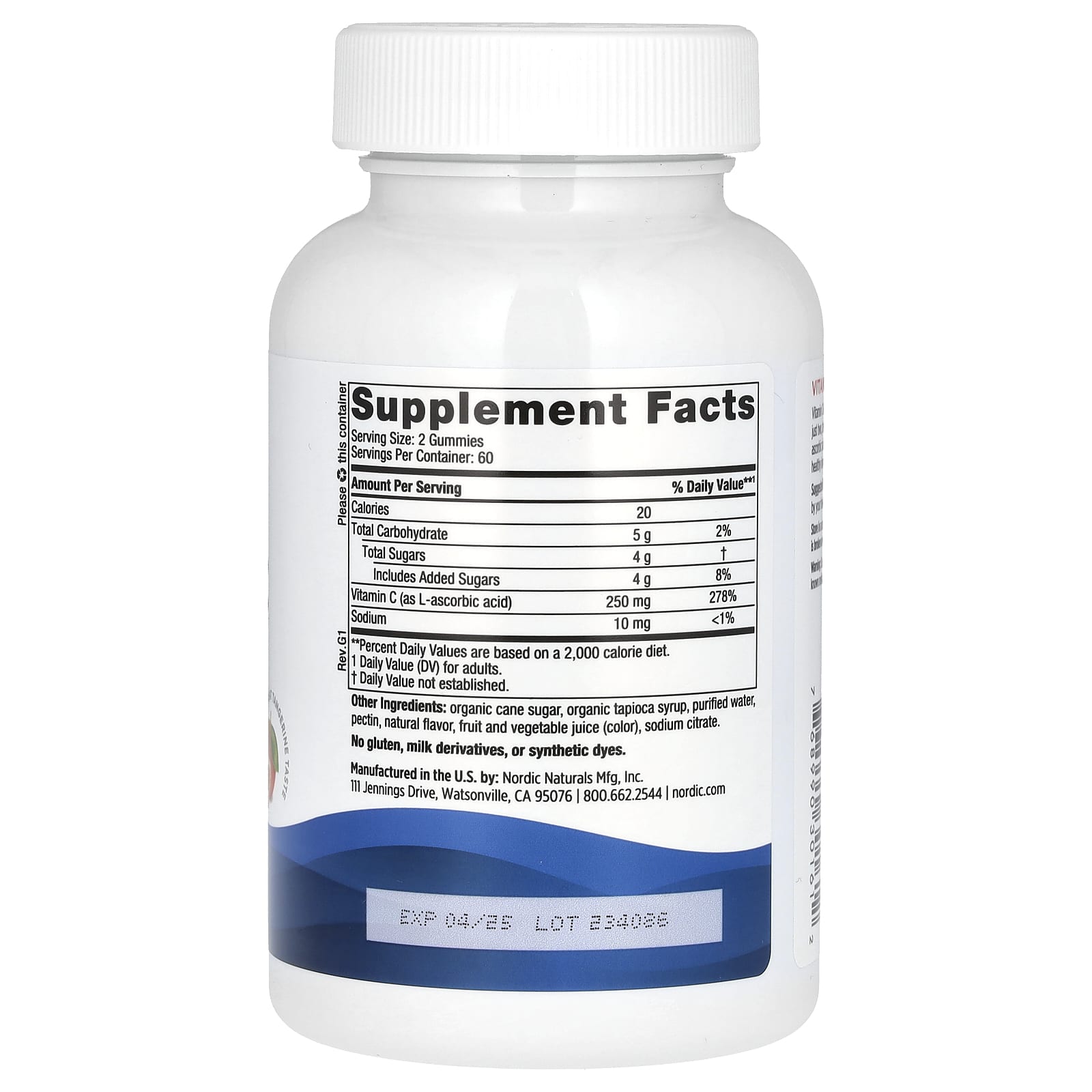 Nordic Naturals - Vitamin C Gummies