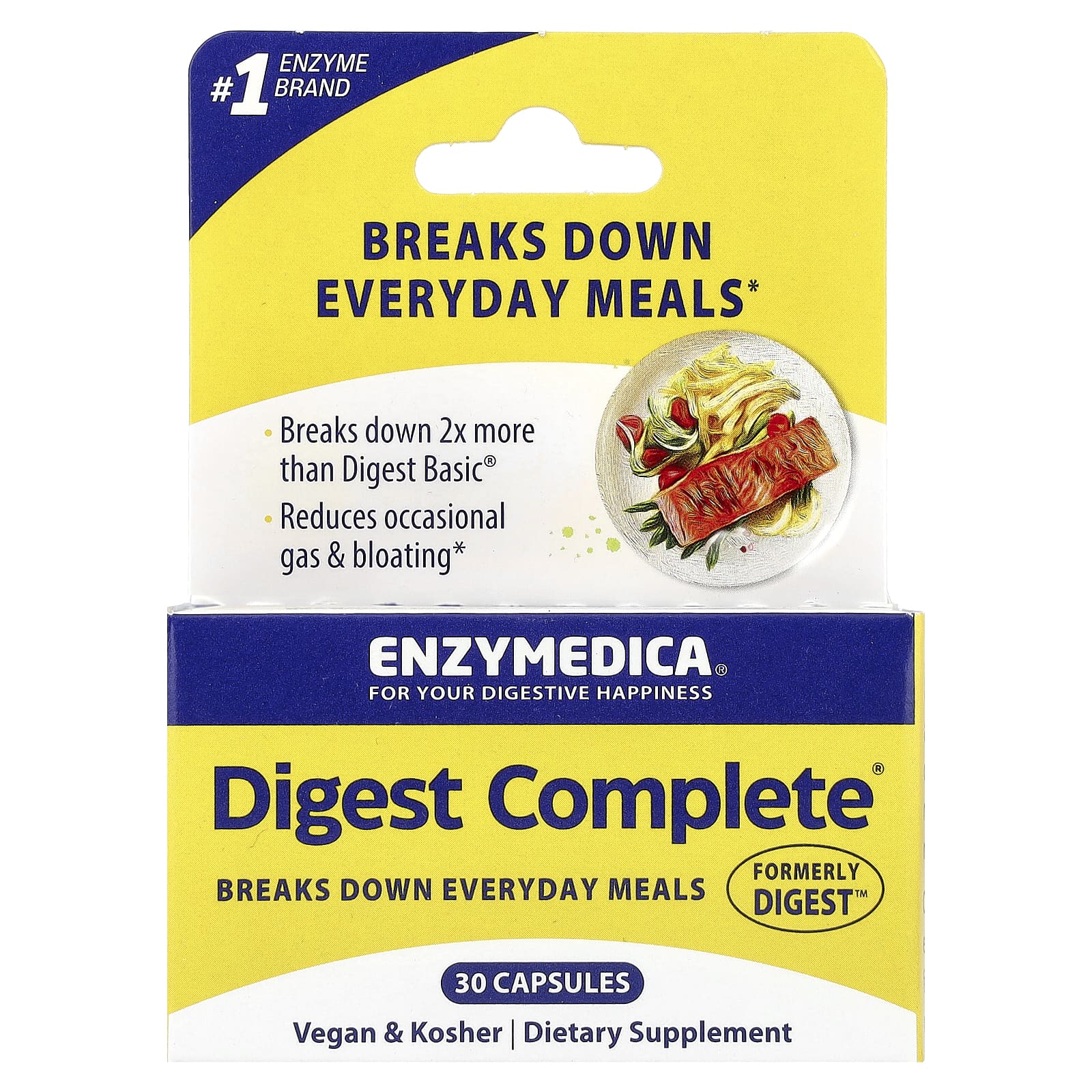Enzymedica Digest Complete kapseldetalj