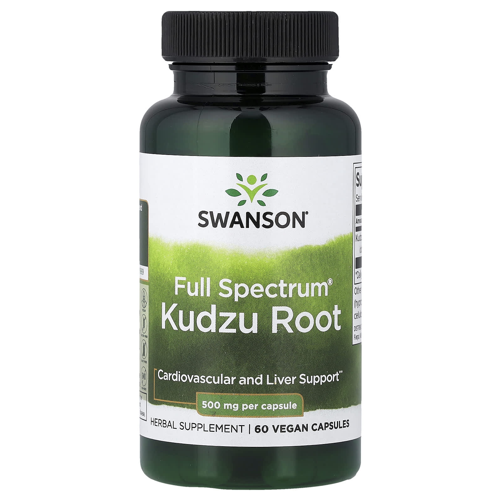 Swanson Full Spectrum Kudzu Root baksida