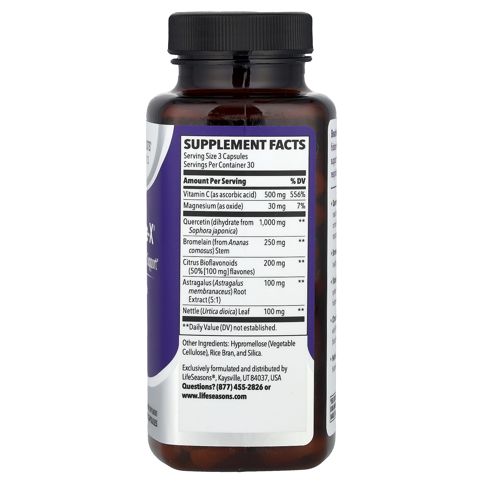 Breathe-X ingredienser och etikett