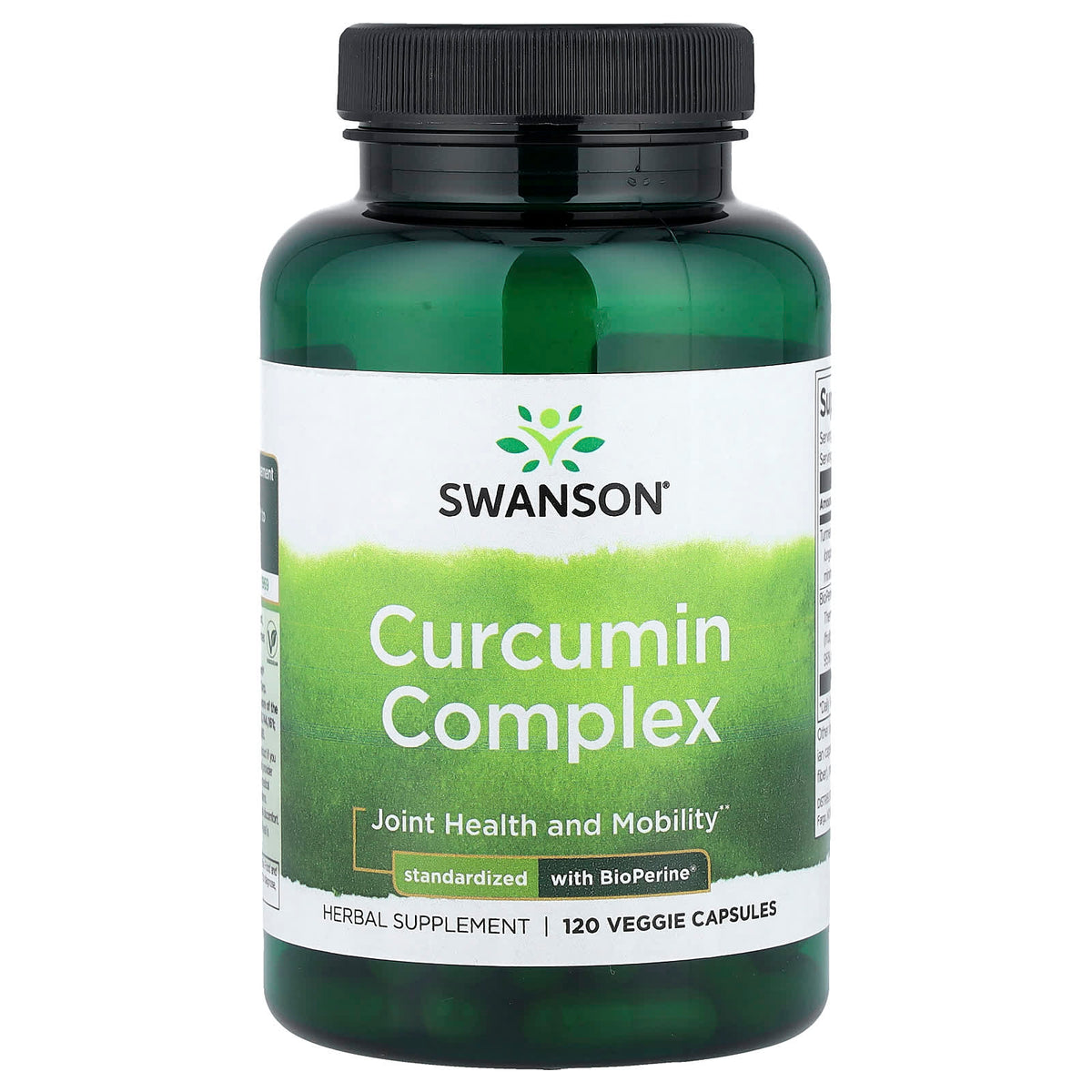 Swanson Curcumin Complex 120 Vcaps framsida