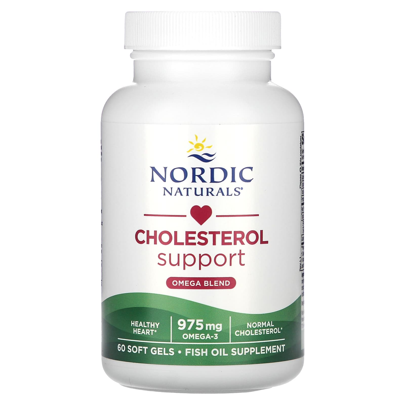 Cholesterol Support mjuka kapslar närbild