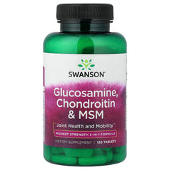 Swanson - Glucosamine Chondroitin & MSM