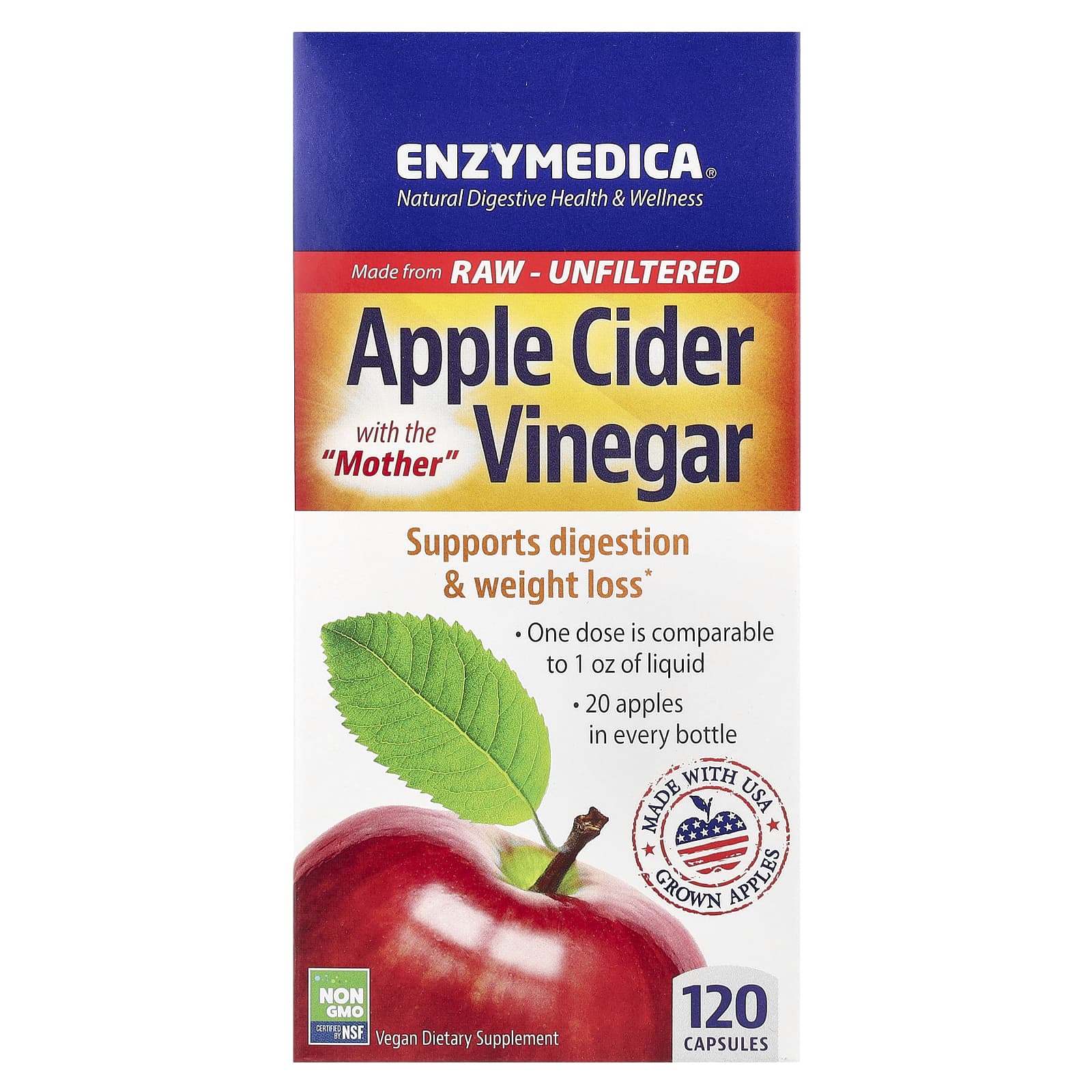 Enzymedica - Apple Cider Vinegar
