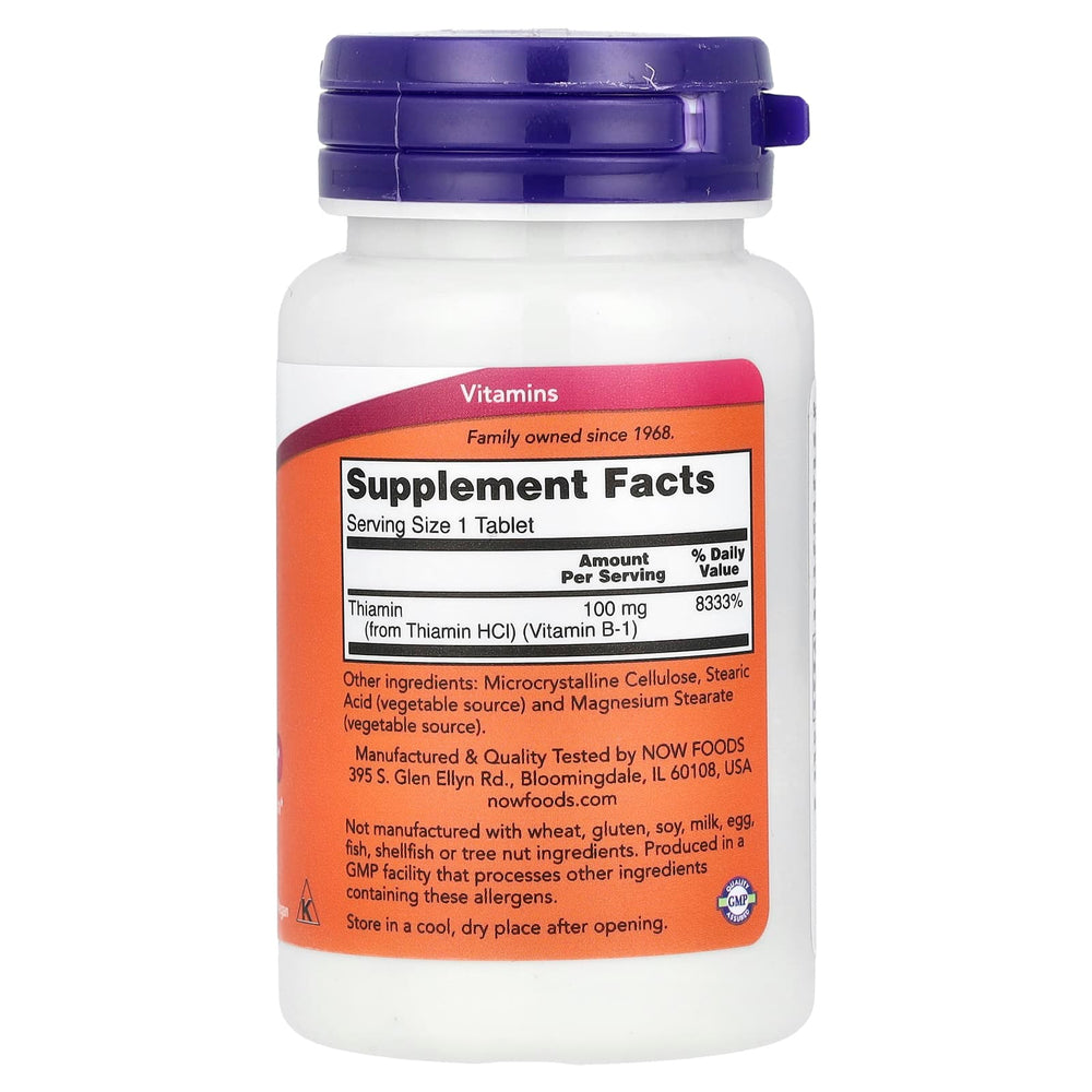 Vitamin B-1 ingredienser lista