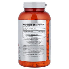 Now Foods - Arginin & Ornitin