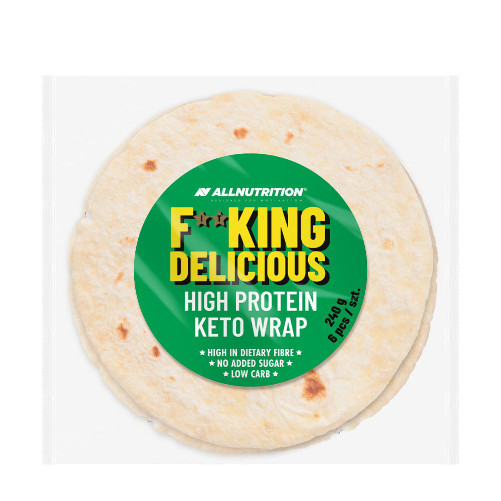 Allnutrition - Fitking Delicious High Protein KETO Wrap - 6 Wraps