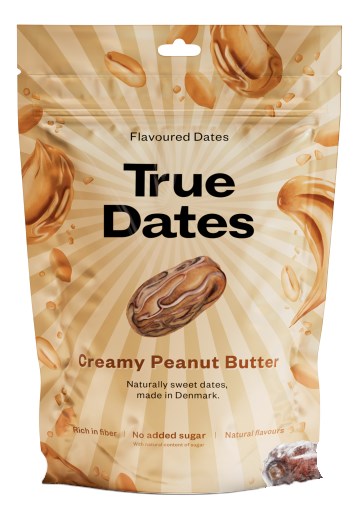 True Dates Flavored Dates förpackning miljövy