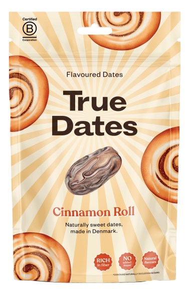 True Dates Flavored Dates öppen förpackning