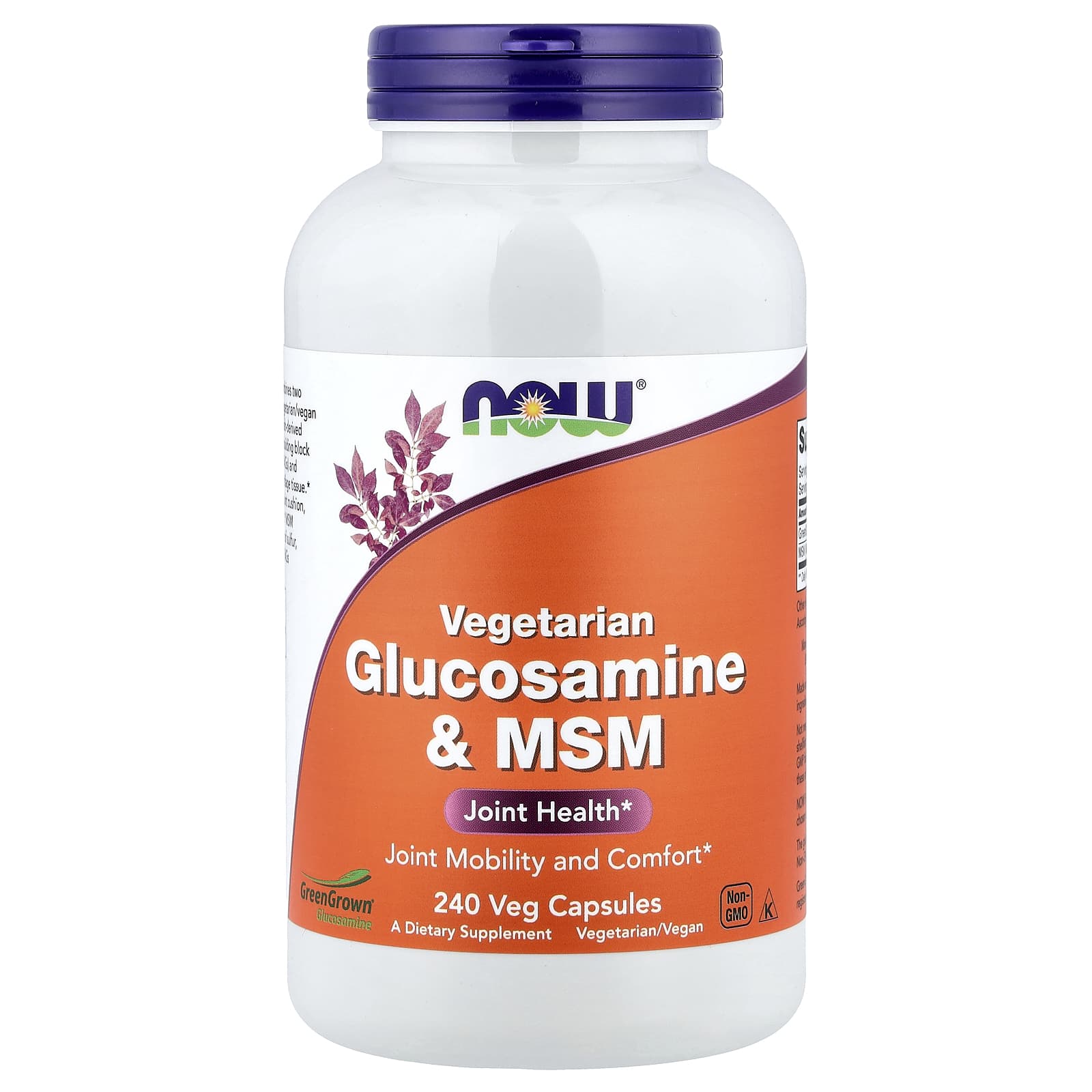 Now Foods - Glukosamiini & MSM