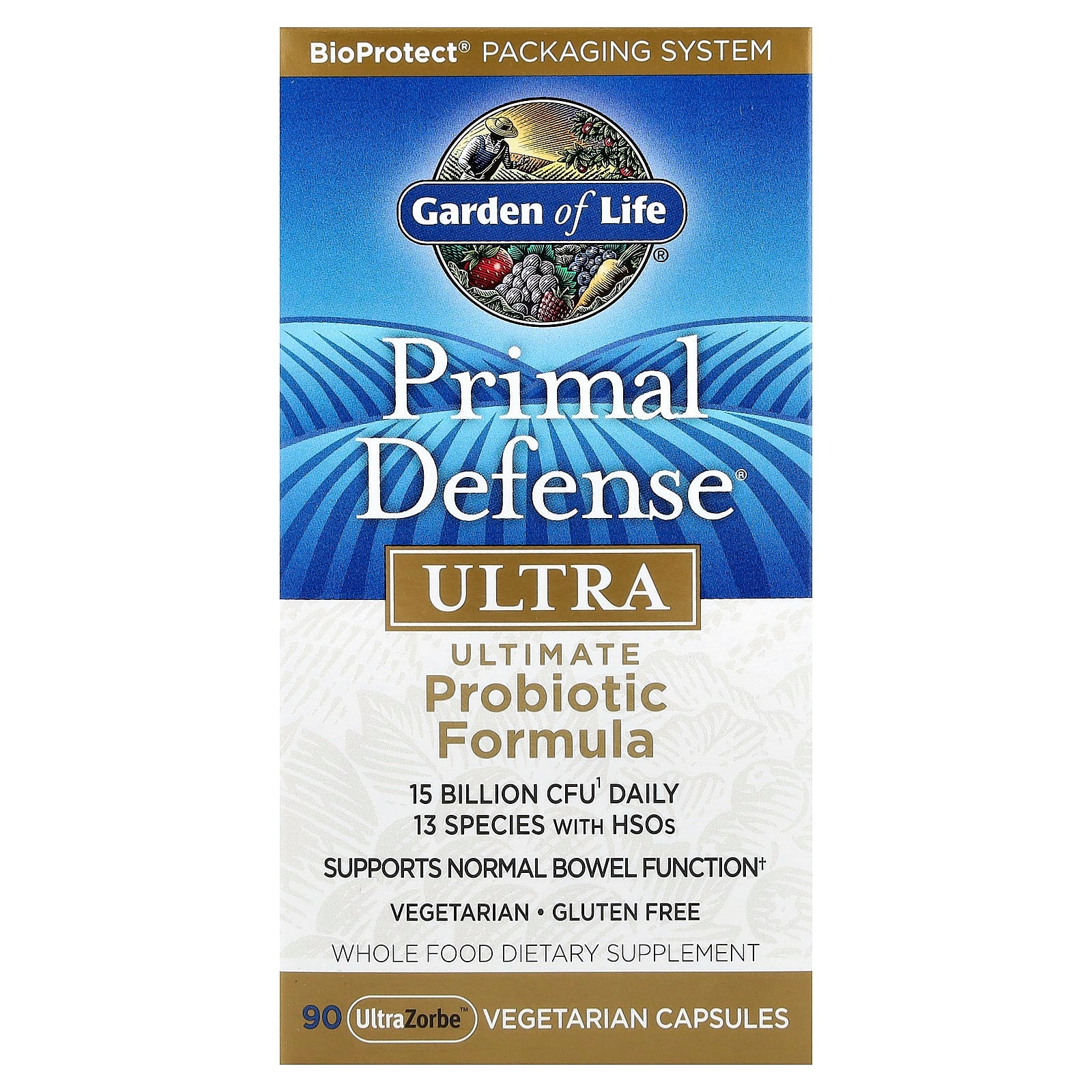 Primal Defense Ultra – Probiotisk Formula baksida