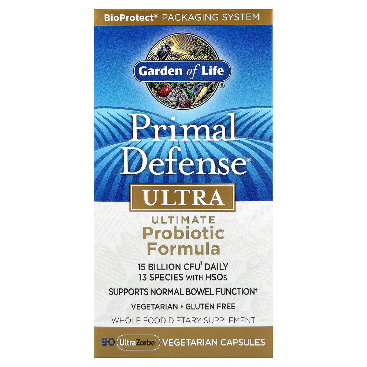 Primal Defense Ultra – Probiotisk Formula baksida