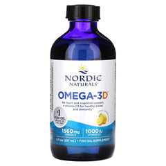 Omega-3 Liquid Citron baksida näringsfakta