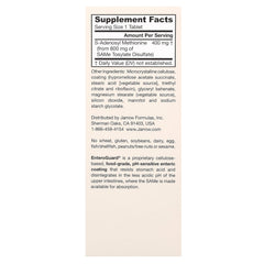 Jarrow Formulas Natural SAMe Full Potency 400 baksida