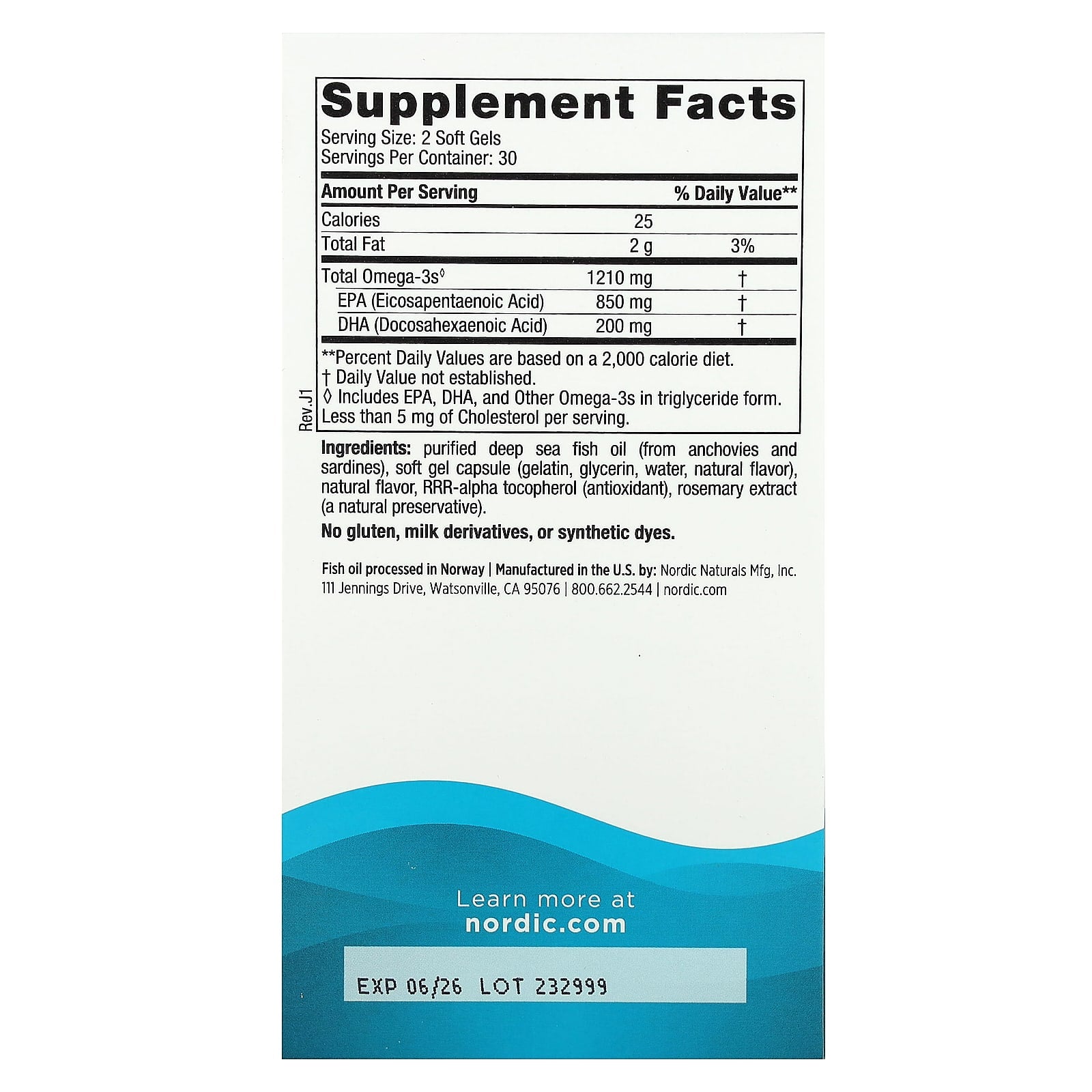 Nordic Naturals - Citron, 60 Kapsler
