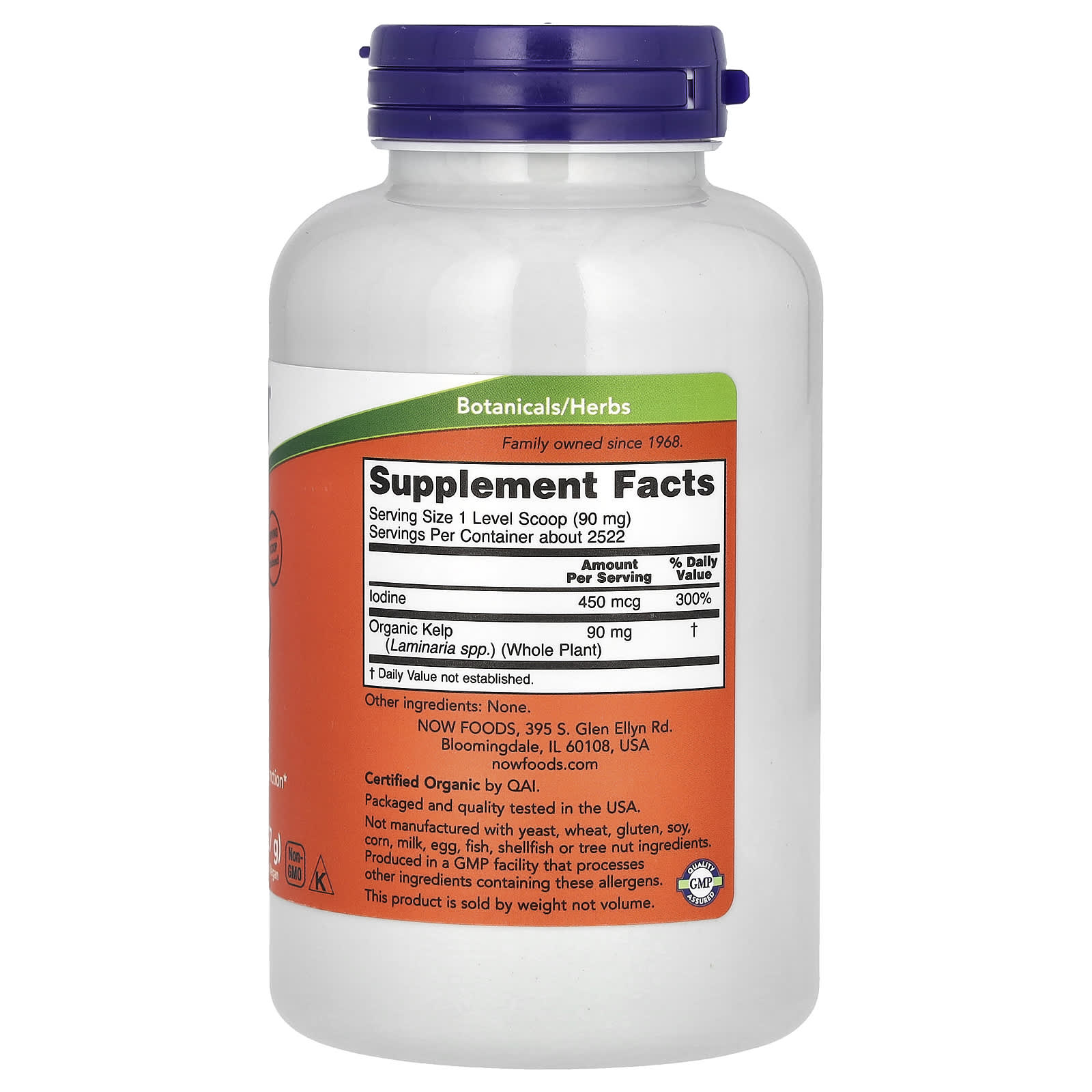 NOW Foods - Kelp Pure Powder 227g