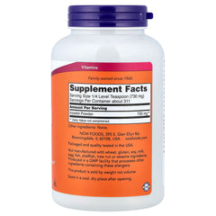 Now Foods Inositol Powder ingredienser lista
