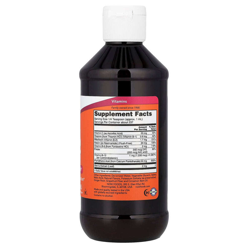Vitamin B-12 Complex Liquid – 236ml näringsfakta