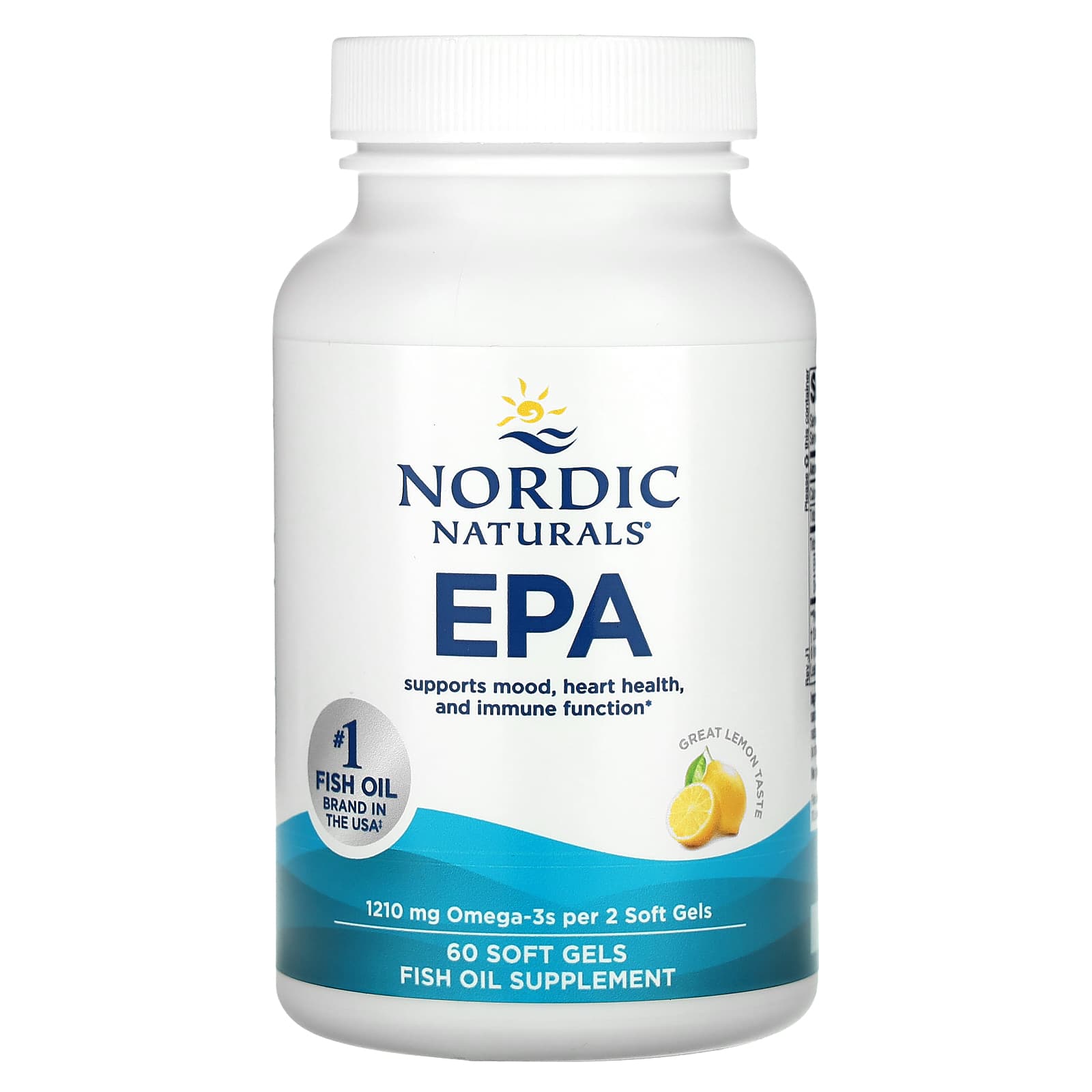 Nordic Naturals - Citron, 60 Kapsler