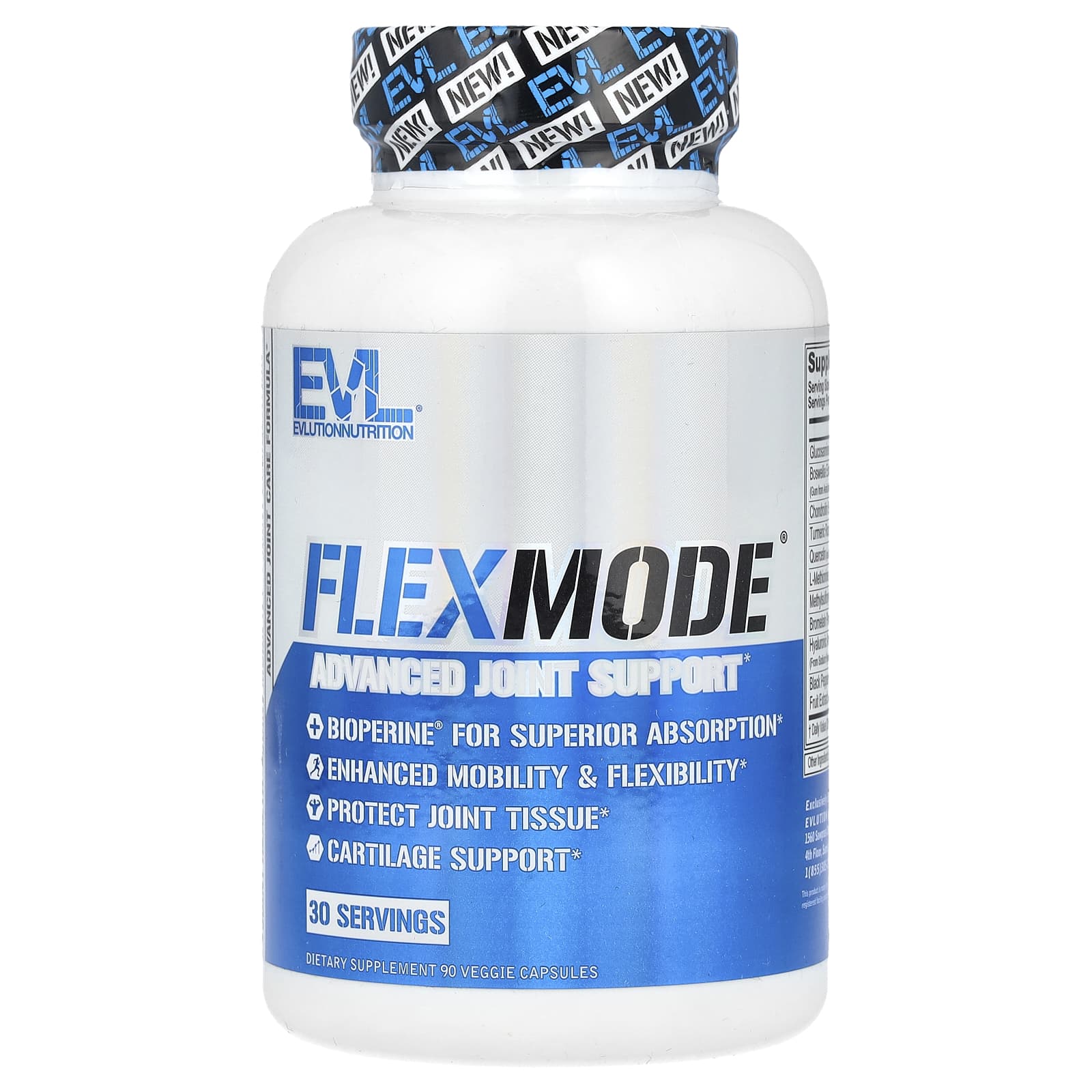 EVLution Nutrition - Flex Mode - 90 kapsler