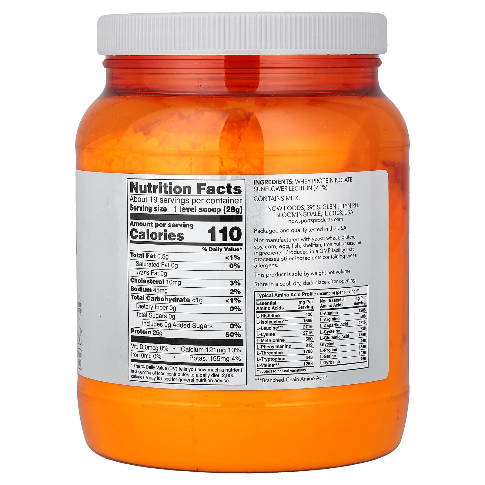 NOW Foods - Whey Protein Isolate