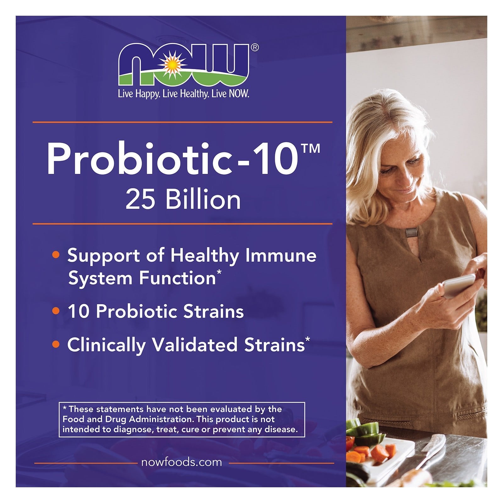 NOW Foods - Probiotic-10 25 Billion