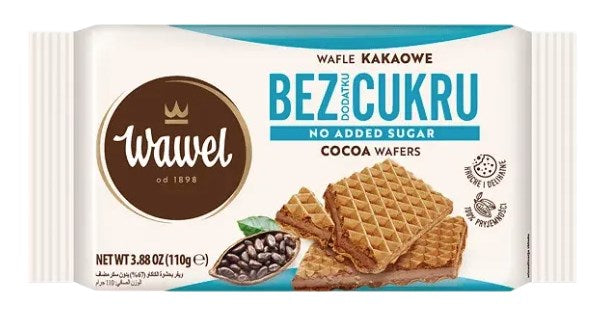 Wawel Cocoa Wafers Sugar-Free framsida