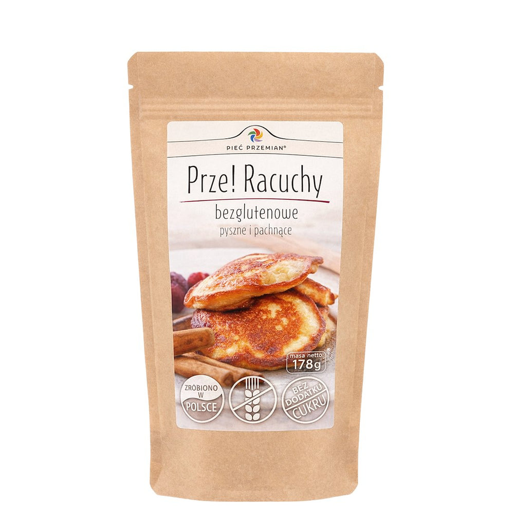 Pięć Przemian Gluten-Free Pancakes baksida näringsfakta