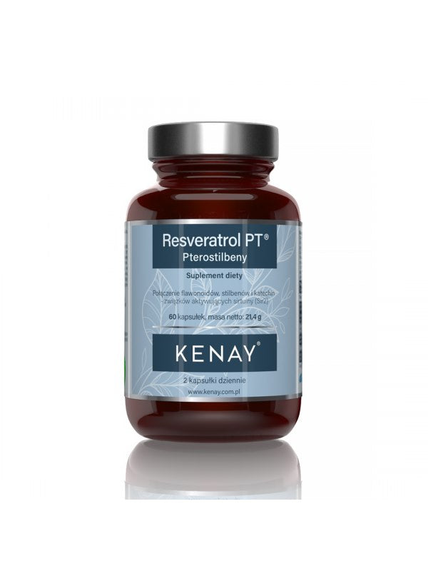 Kenay - Resveratrol Pttm Pterostilbeny (60 Caps)