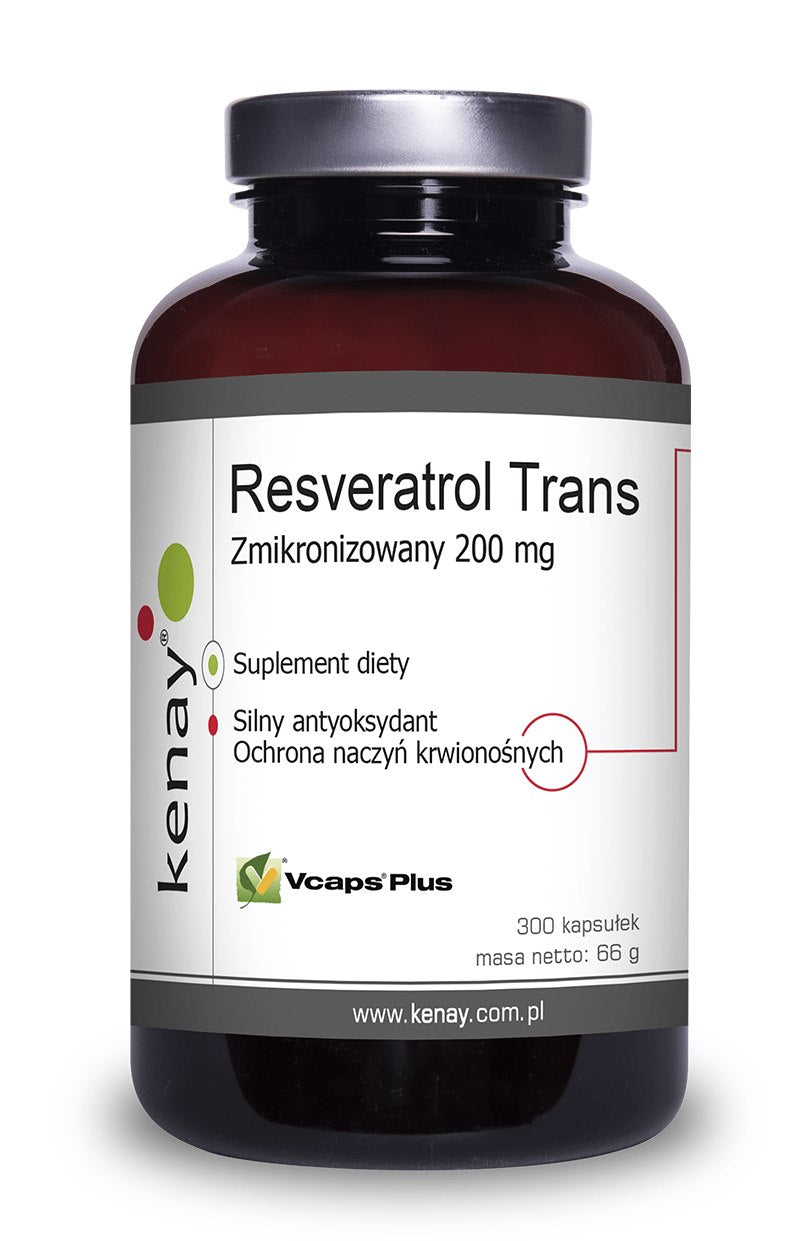 Kenay Resveratrol Trans Micronized framsida