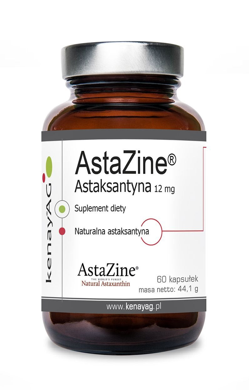 Kenay Astazine Natural Astaxanthin baksida