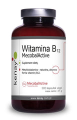 Kenay - Vitamin B12 Mecobalactive - 300 Capsules