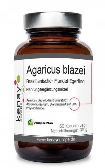 Agaricus Blazei Svampextrakt 60 kapslar framsida