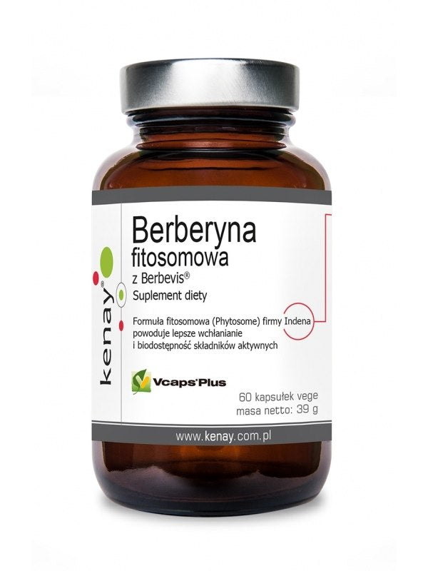Berberine Phytosom 30 mg baksida näringsfakta