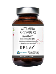 Kenay Vitamin B-Complex Liposomal baksida näringsfakta