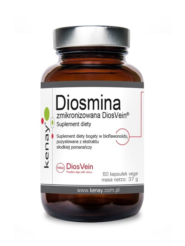 Micronized Diosmin – Citrusextrakt baksida näringsfakta