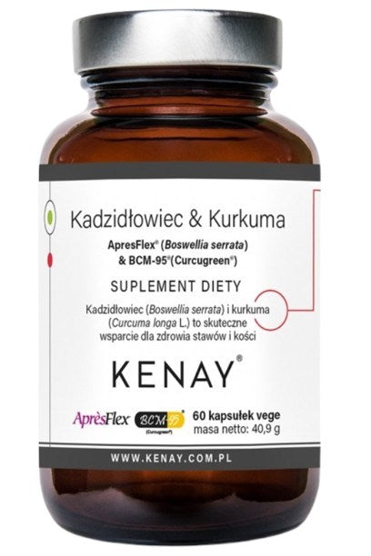 Frankincense & Turmeric Apresflex® 60 kapslar framsida