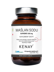Kenay Sodium Butyrate Supreme baksida näringsfakta