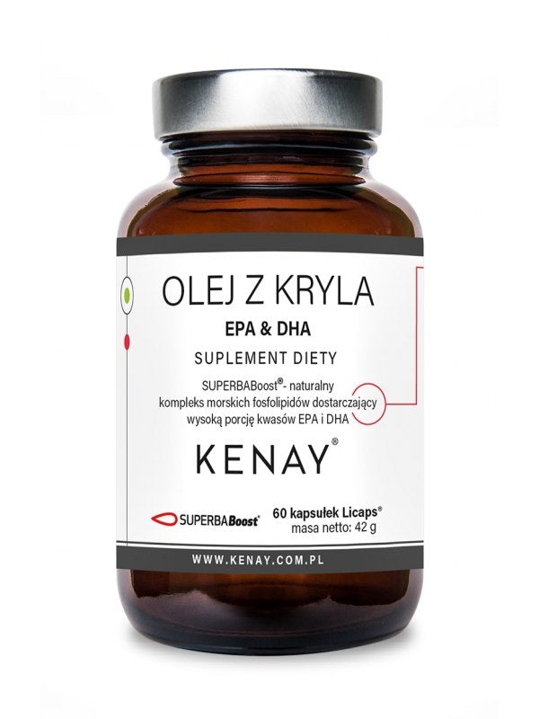 Kenay - Superba Boost Krilliöljy (EPA & DHA - 60 kapselia)