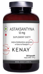 Kenay Astaxantin 12mg framsida förpackning