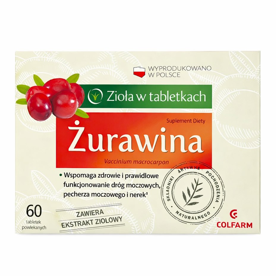 Colfarm - Żurawina 60 Tabs Colfarm - 60 Tabs