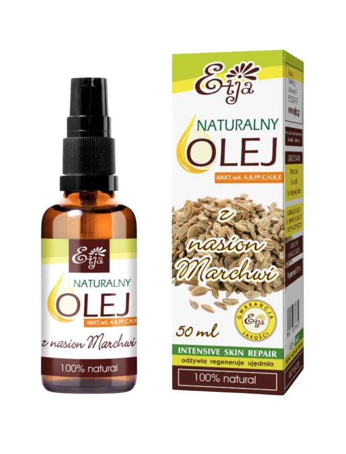 Etja Natural Carrot Seed Oil 50ml framsida
