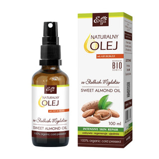 Etja Organic Sweet Almond Oil 100ml framsida