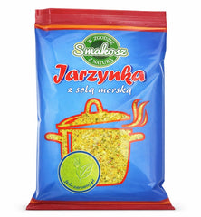 Smakosz Vegetable Mix With Sea Salt baksida