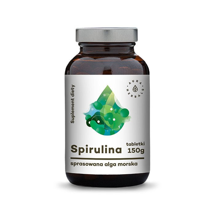 Spirulina – 600 tabletter framsida