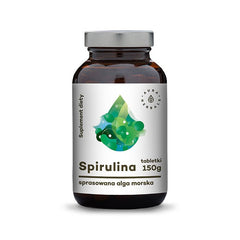 Spirulina – 600 tabletter framsida