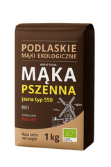 Podlaskie Wheat Flour baksida med näringsinformation