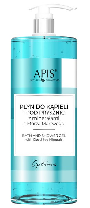 Apis Bath And Shower Gel With Dead Sea Minerals 1000ml framsida
