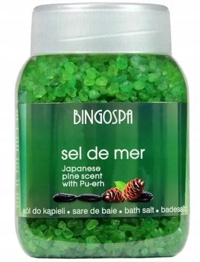 Bingospa Sea Salt Bath Salt Japanese Pine framsida